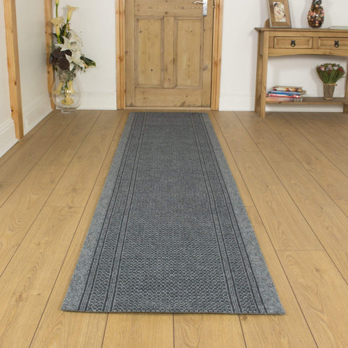 Brambly Cottage Adalynn Flatweave Grey Rug & Reviews Wayfair.co.uk